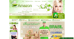 Desktop Screenshot of amazonparadisebijoux.com.br